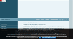 Desktop Screenshot of caritas.diocesilucca.it